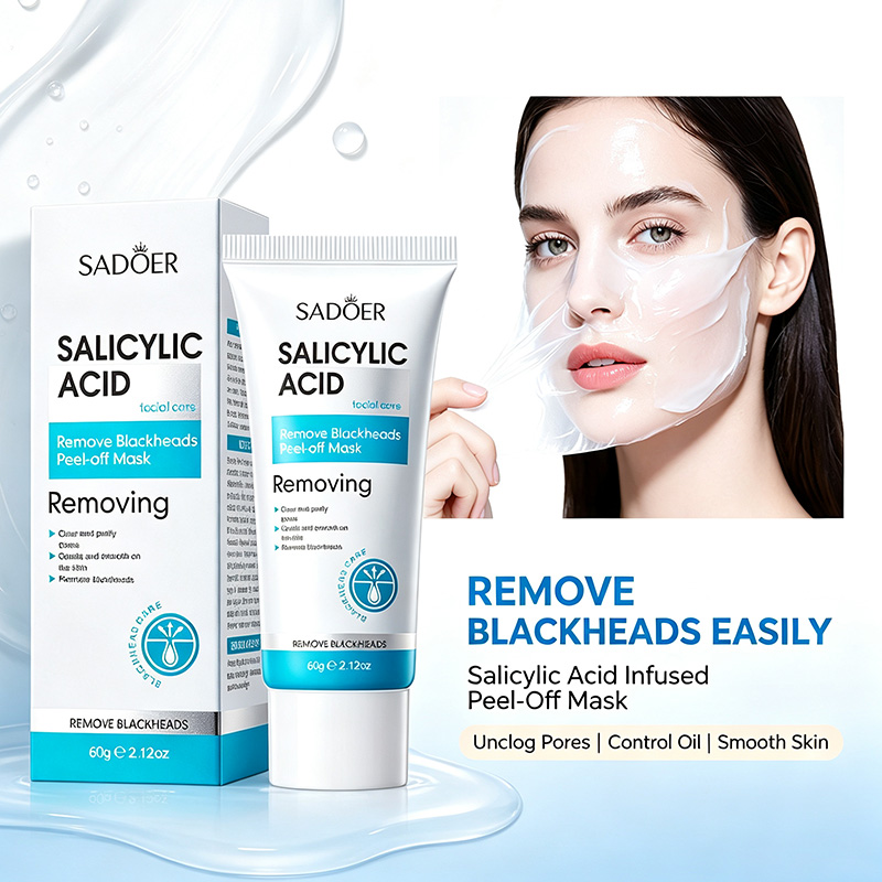 Salicylic Acid Blackhead Remover - SADOER Salicylic Acid Facial Peel-off Mask