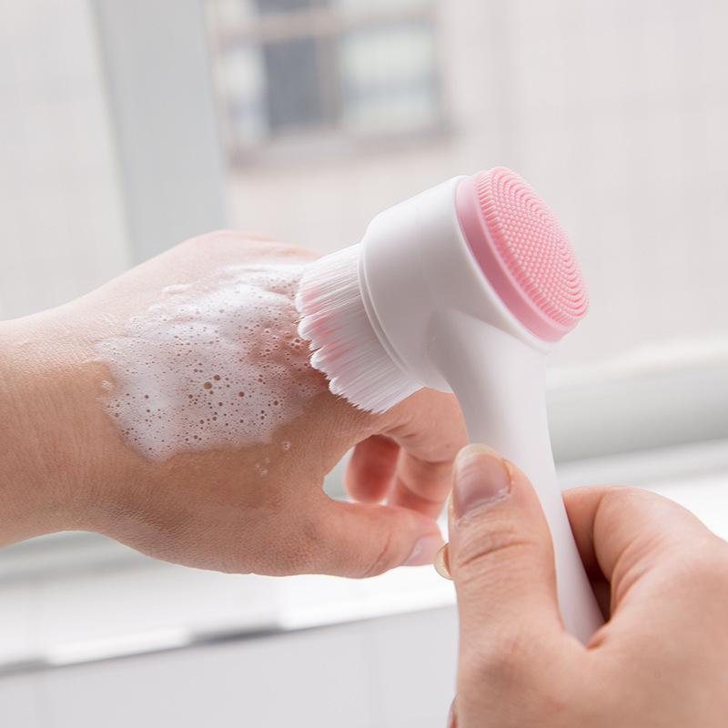 3D Double Silicone Facial Clea - огляд і ціна Silicone Face Scrubber Electric