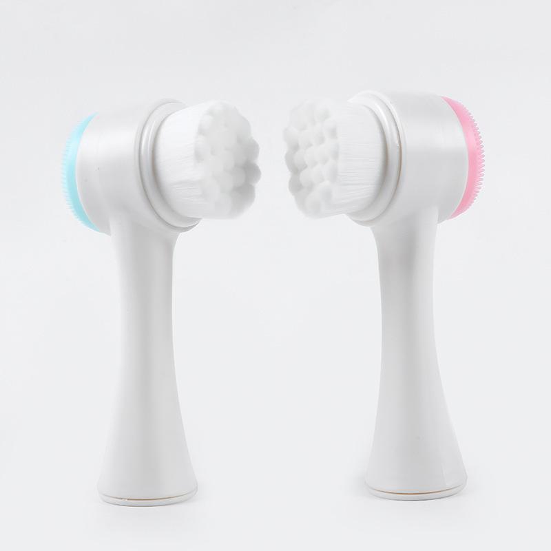 3D Double Silicone Facial Clea - огляд і ціна Silicone Face Scrubber Electric