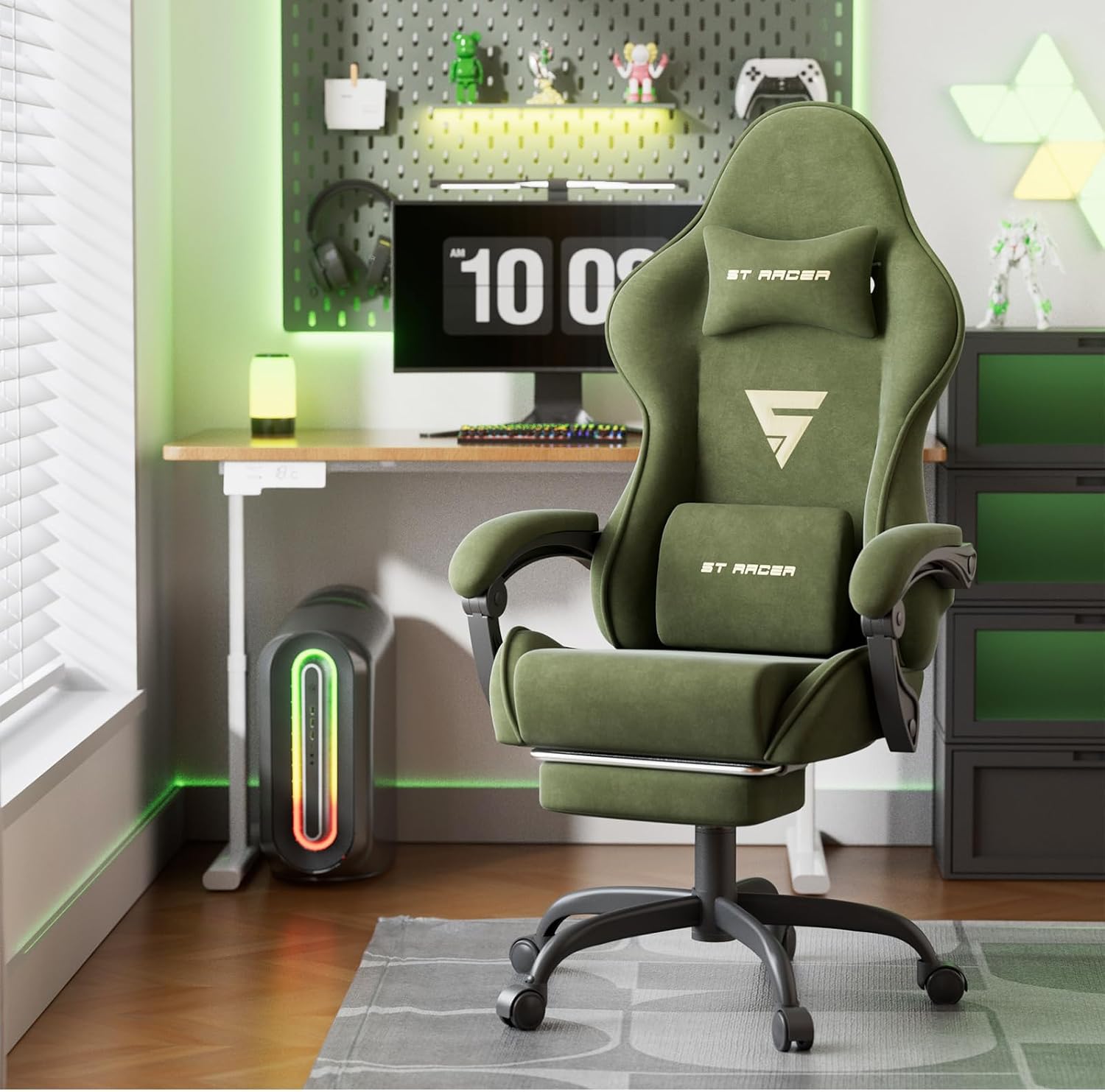 Gaming Chair Racing for Adult, - огляд і ціна Massage