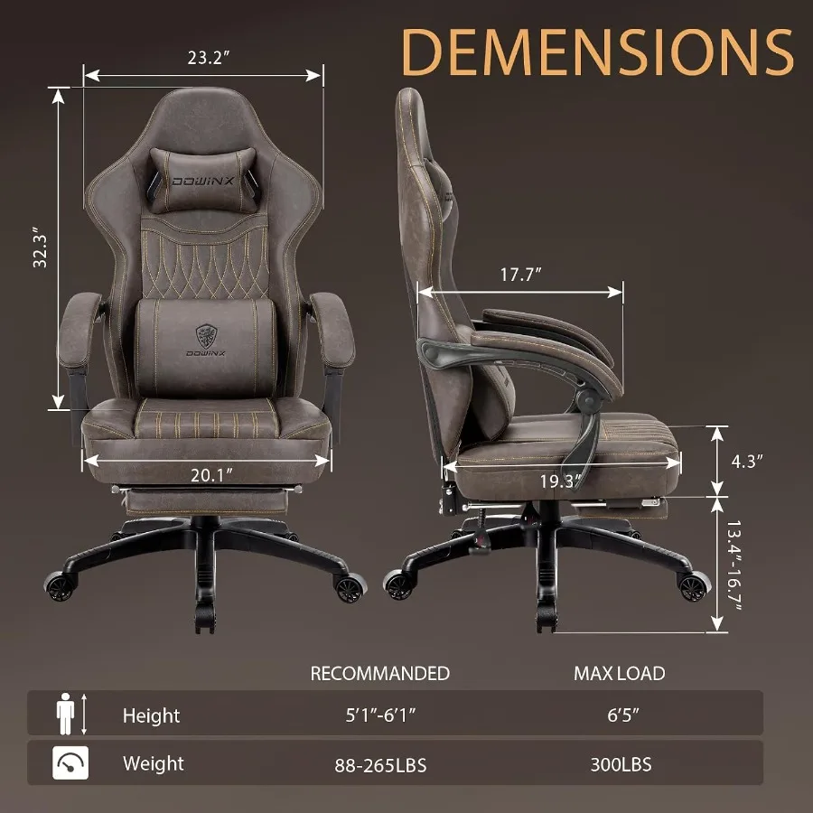 Gaming Chair for Adults Teens: - огляд і ціна Massage