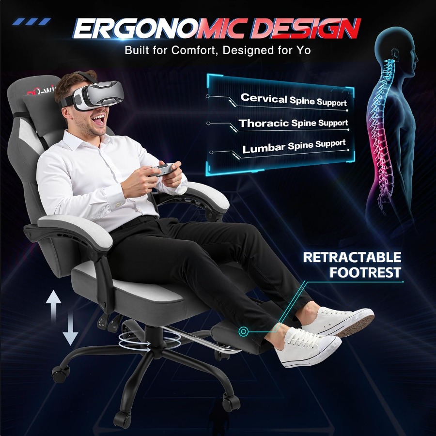 Gaming Chair for Adults with F - огляд і ціна Massage