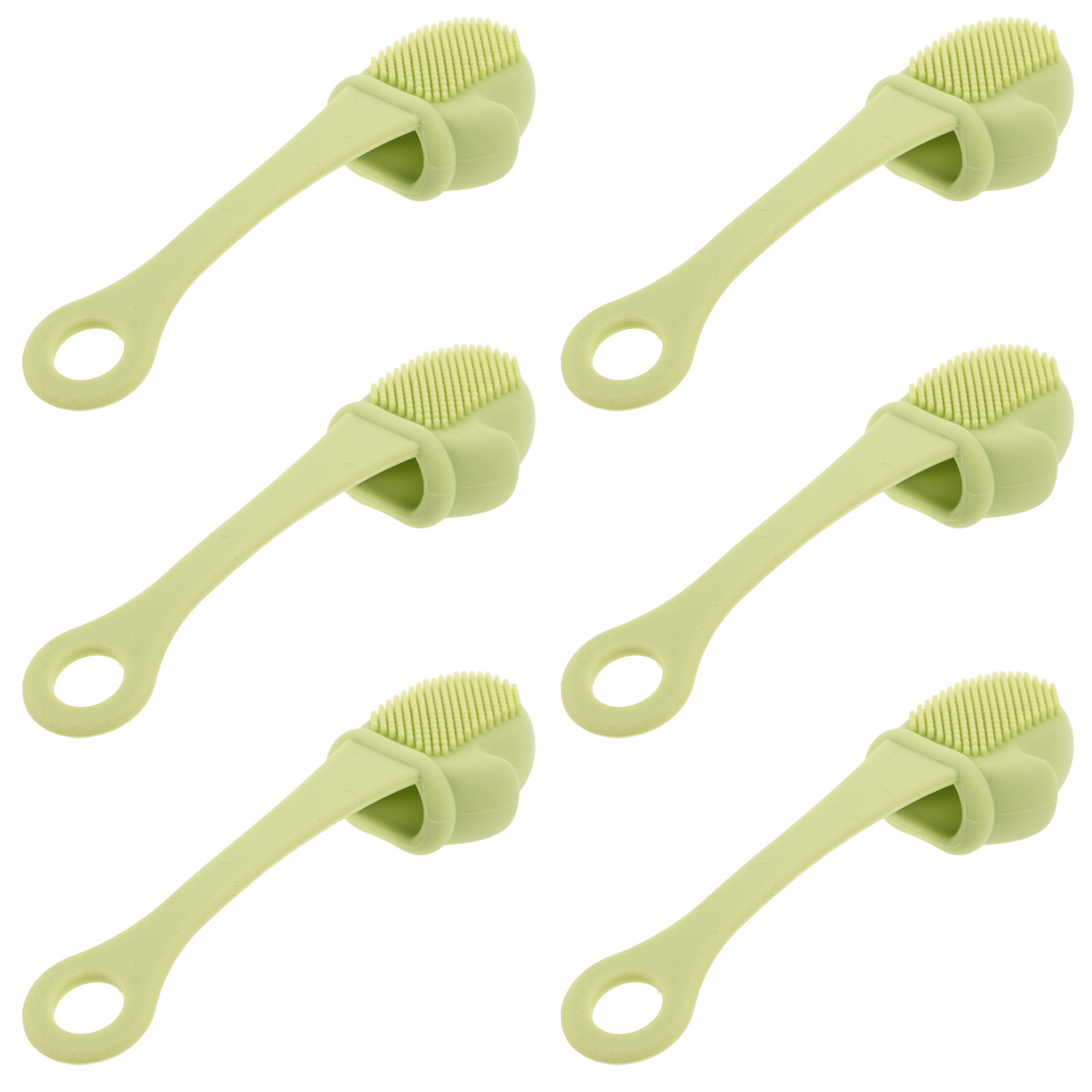 6Pcs Face Cleansing Brush Sili - огляд і ціна Silicone Face Scrubber Electric
