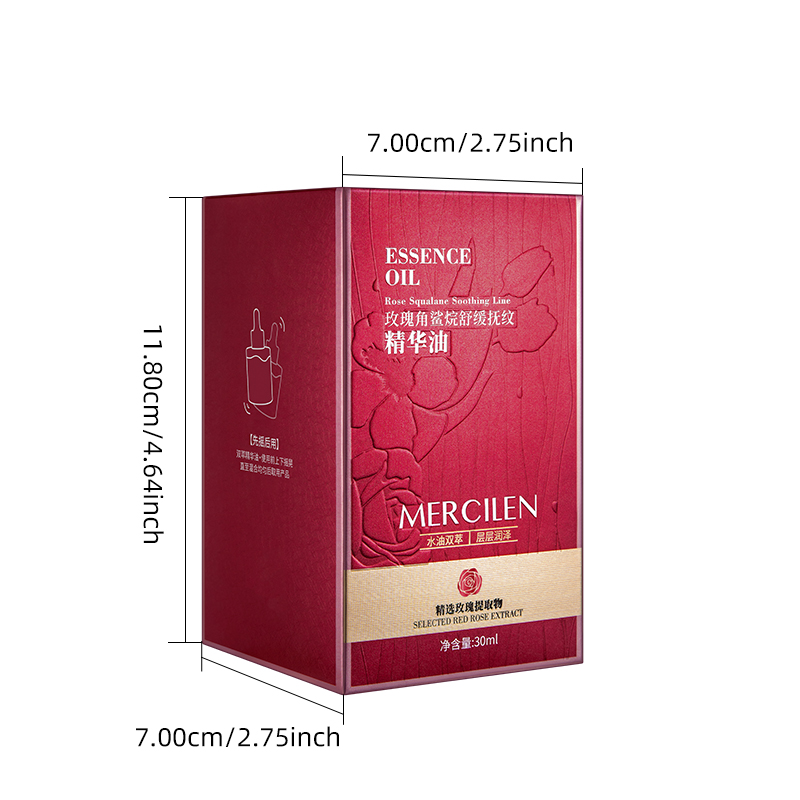 Mercilen Rose Squalane Essence - огляд і ціна Hyaluronic Acid Facial Serum