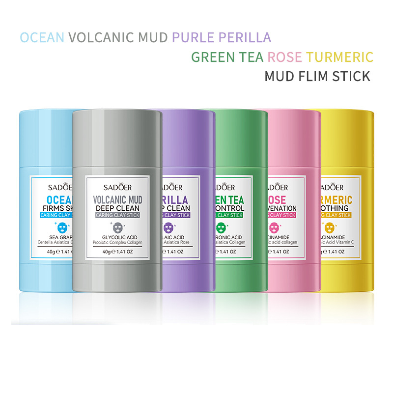 SADOER Green Tea & Rose Clay M - огляд і ціна Green Tea Cleansing Clay Mask