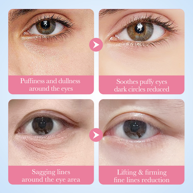 60pcs Sakura Collagen Eye Mask - огляд і ціна Collagen Under Eye Patches