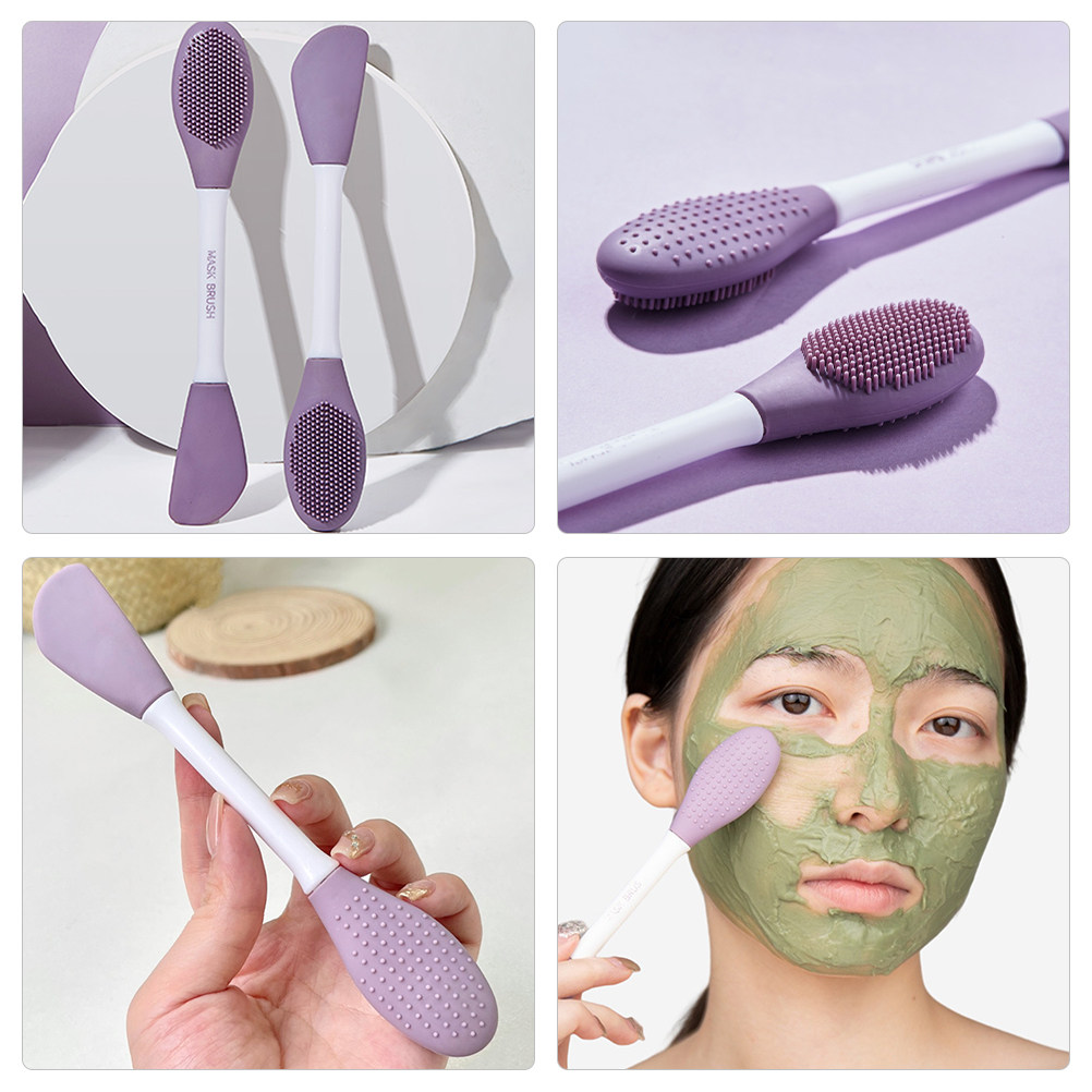 Silicone Dual-Head Face Mask B - огляд і ціна Silicone Face Scrubber Electric
