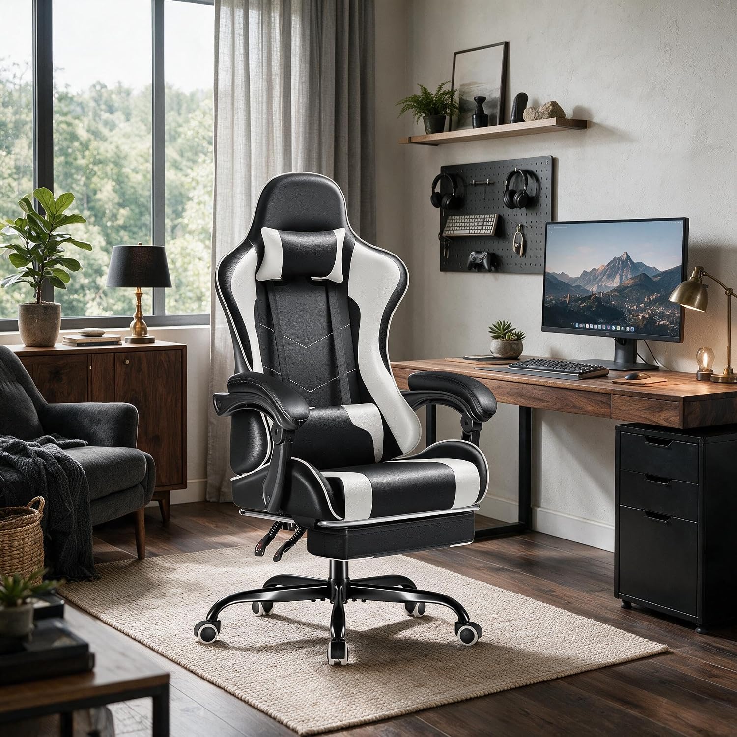 Furmax Gaming Chair, Video Gam - огляд і ціна Massage