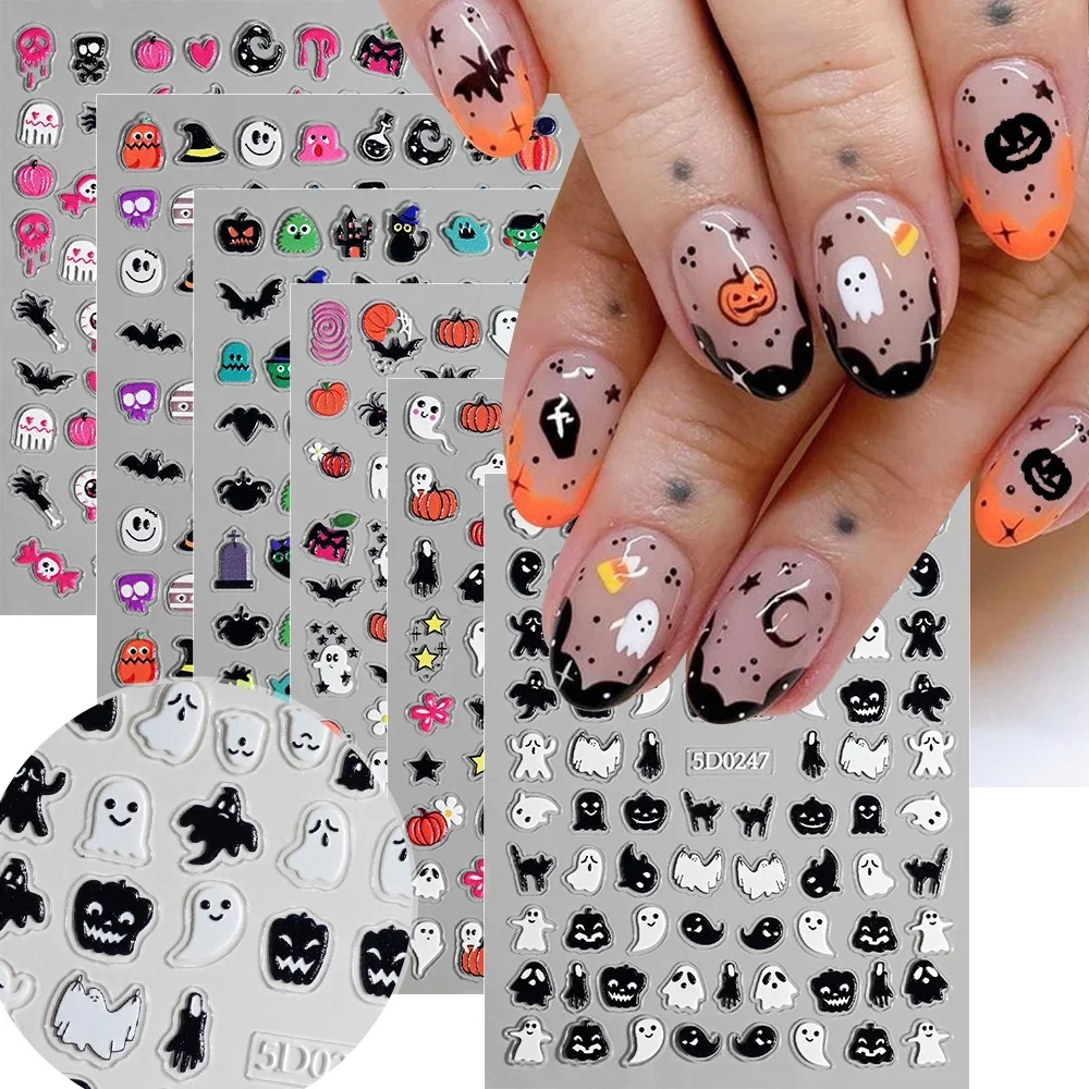 1sheet 5D Halloween Nail Stick - огляд і ціна Nail Art
