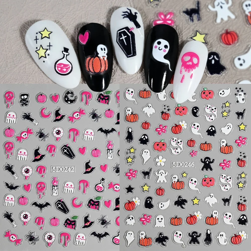1sheet 5D Halloween Nail Stick - огляд і ціна Nail Art