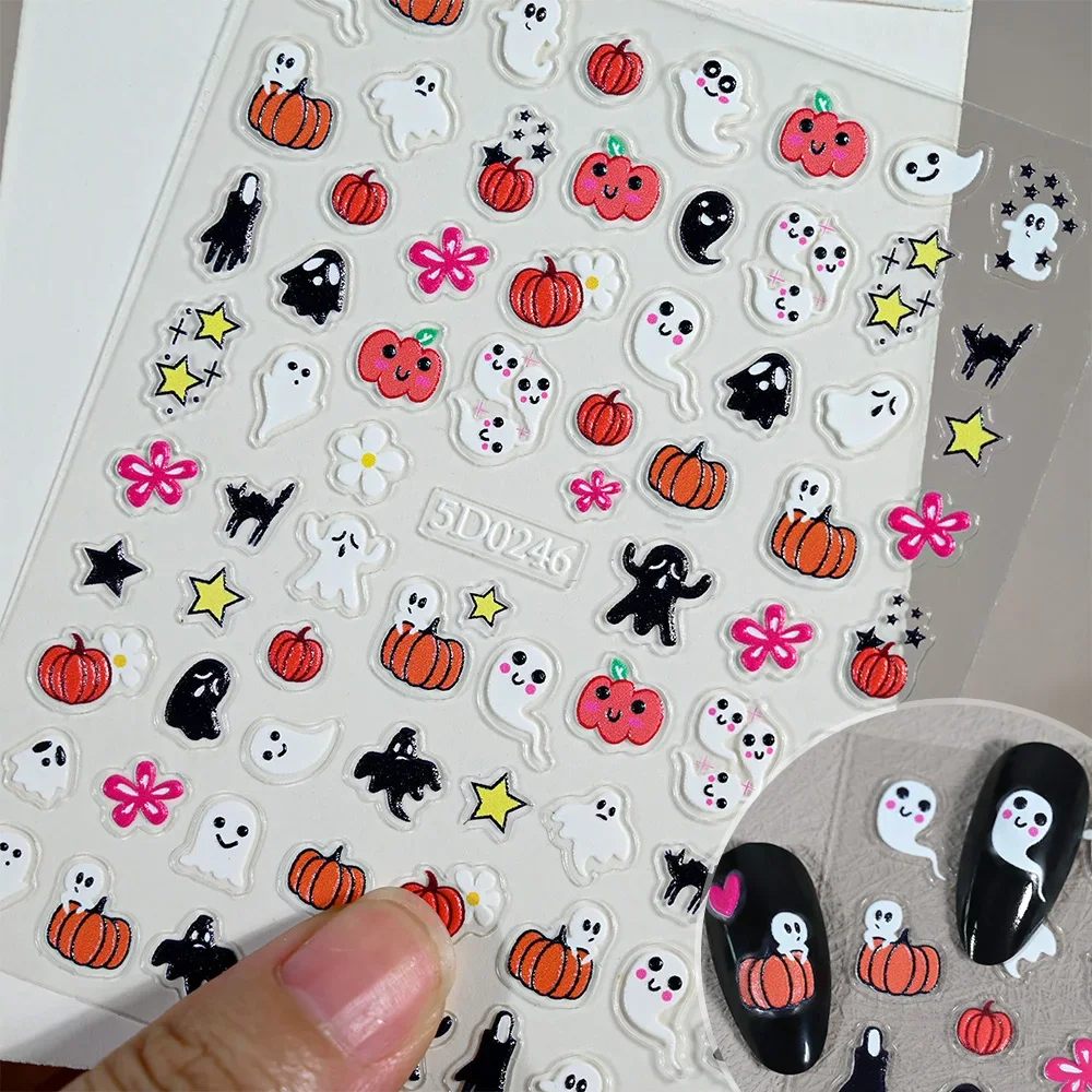 1sheet 5D Halloween Nail Stick - огляд і ціна Nail Art