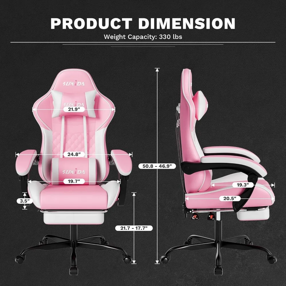 Ergonomic Gaming Chairs for Ad - огляд і ціна Massage