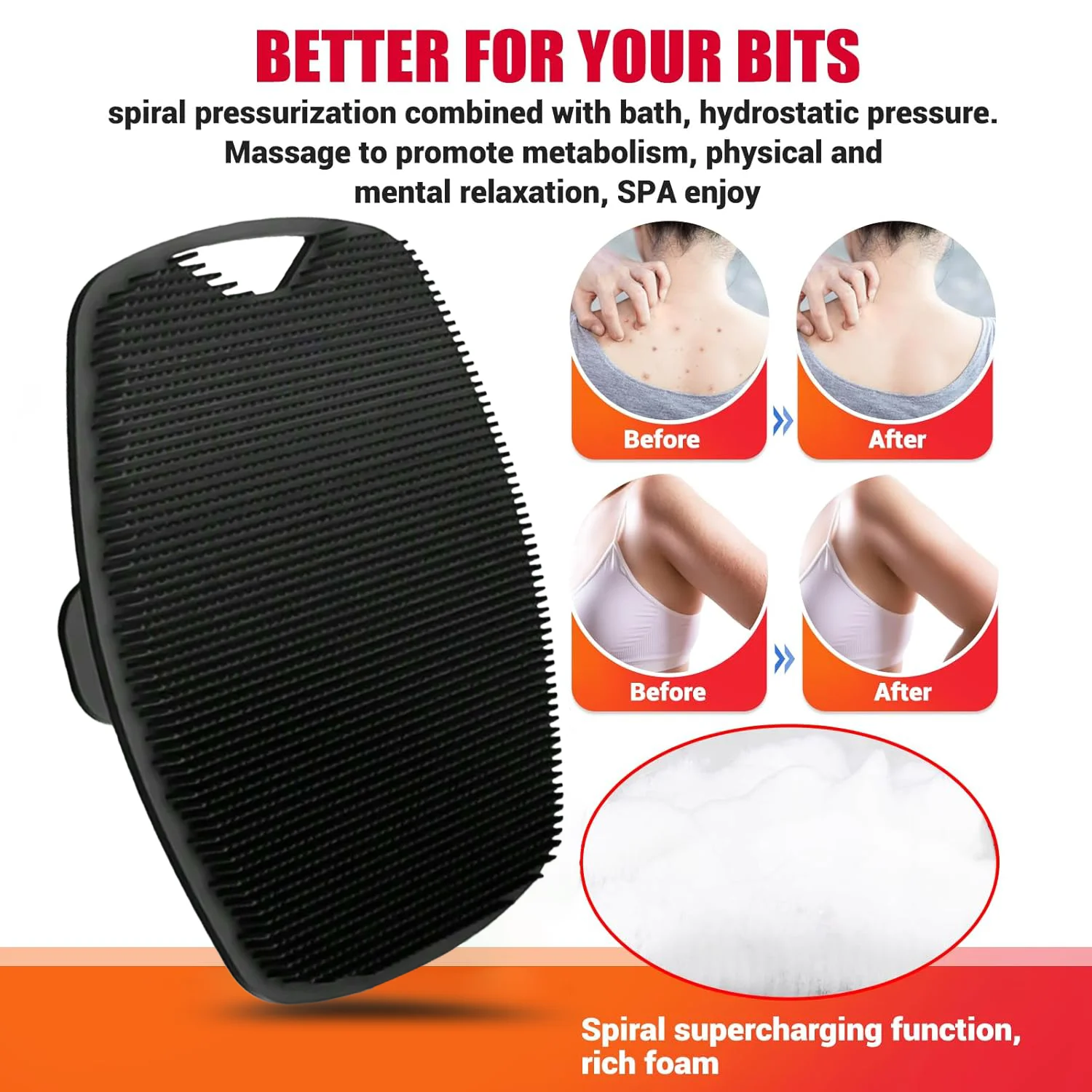 New Massage Bath Brush Oval Ba - огляд і ціна Silicone Face Scrubber Electric