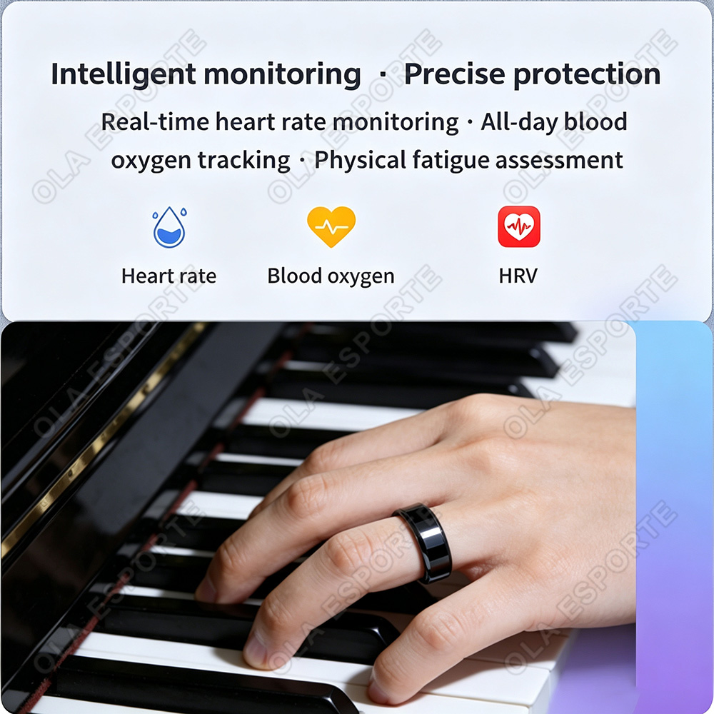 Ceramic Smart Ring Heart Rate  - огляд і ціна Health Monitors