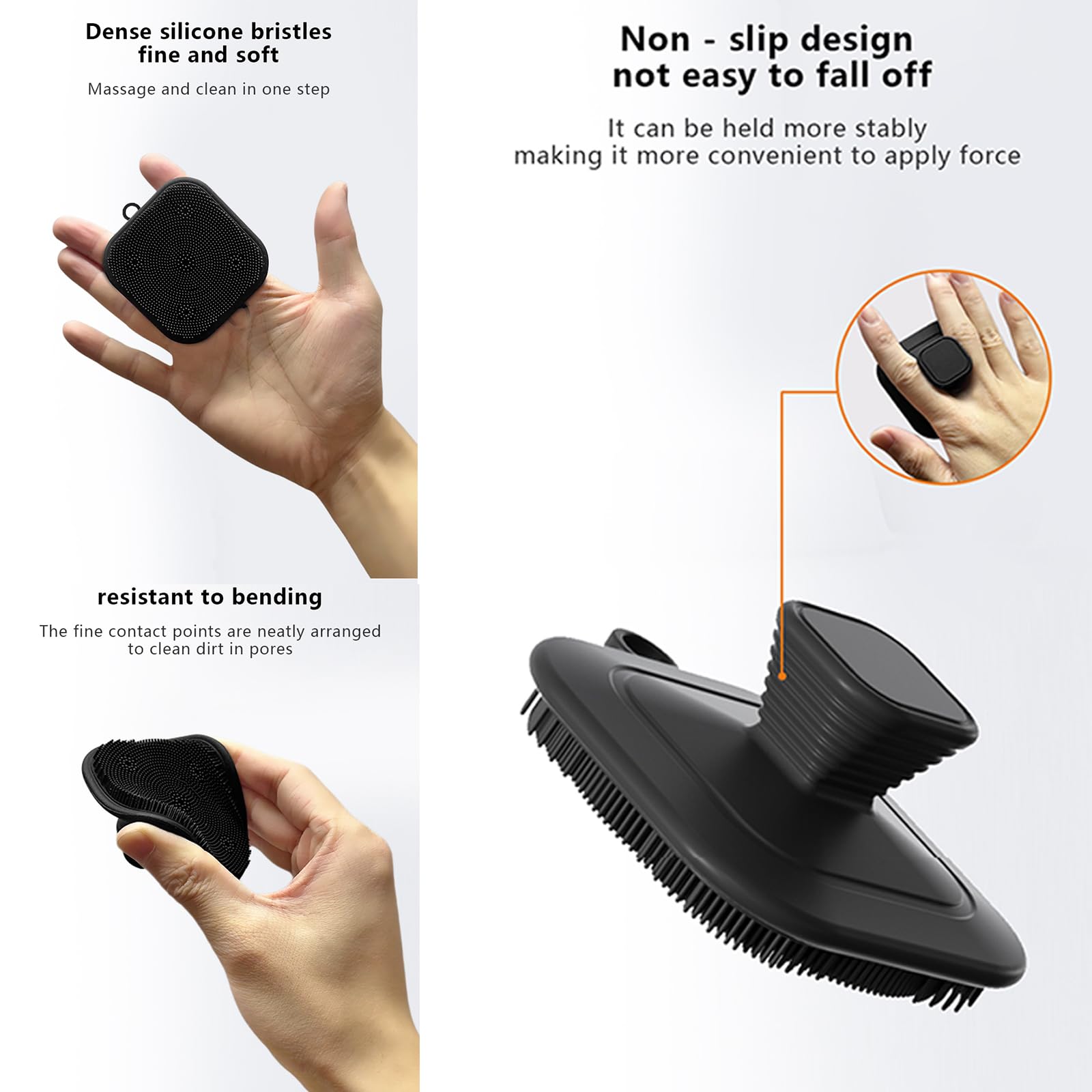 Facial Cleaning Brush Silicone - огляд і ціна Silicone Face Scrubber Electric