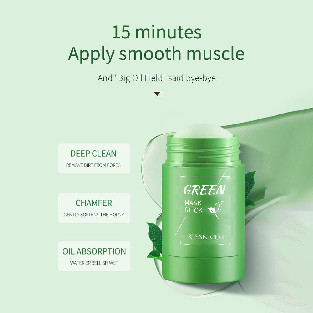 1/5PCS Green Tea Cleansing Mas - огляд і ціна Green Tea Cleansing Clay Mask