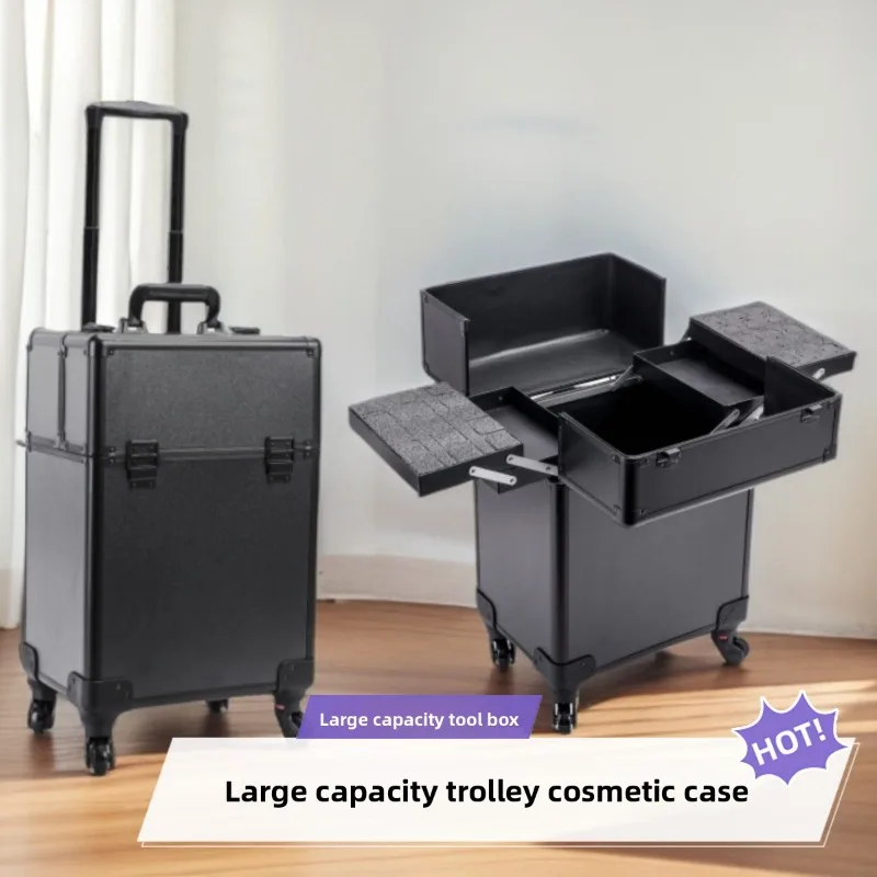 Rolling Cosmetic Luggage Organ - огляд і ціна Nail Art