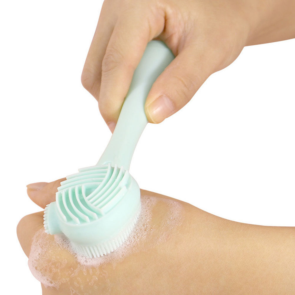 2Pcs Silicone Face Cleansing B - огляд і ціна Silicone Face Scrubber Electric