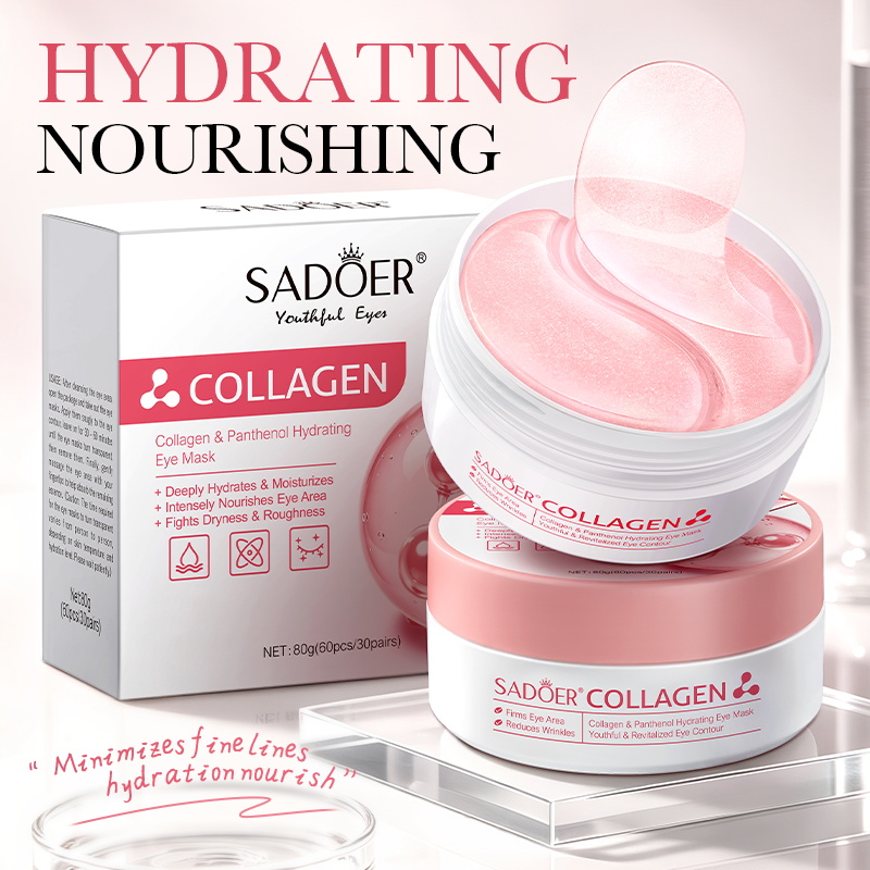 SADOER Collagen Hydrating Eye  - огляд і ціна Collagen Under Eye Patches