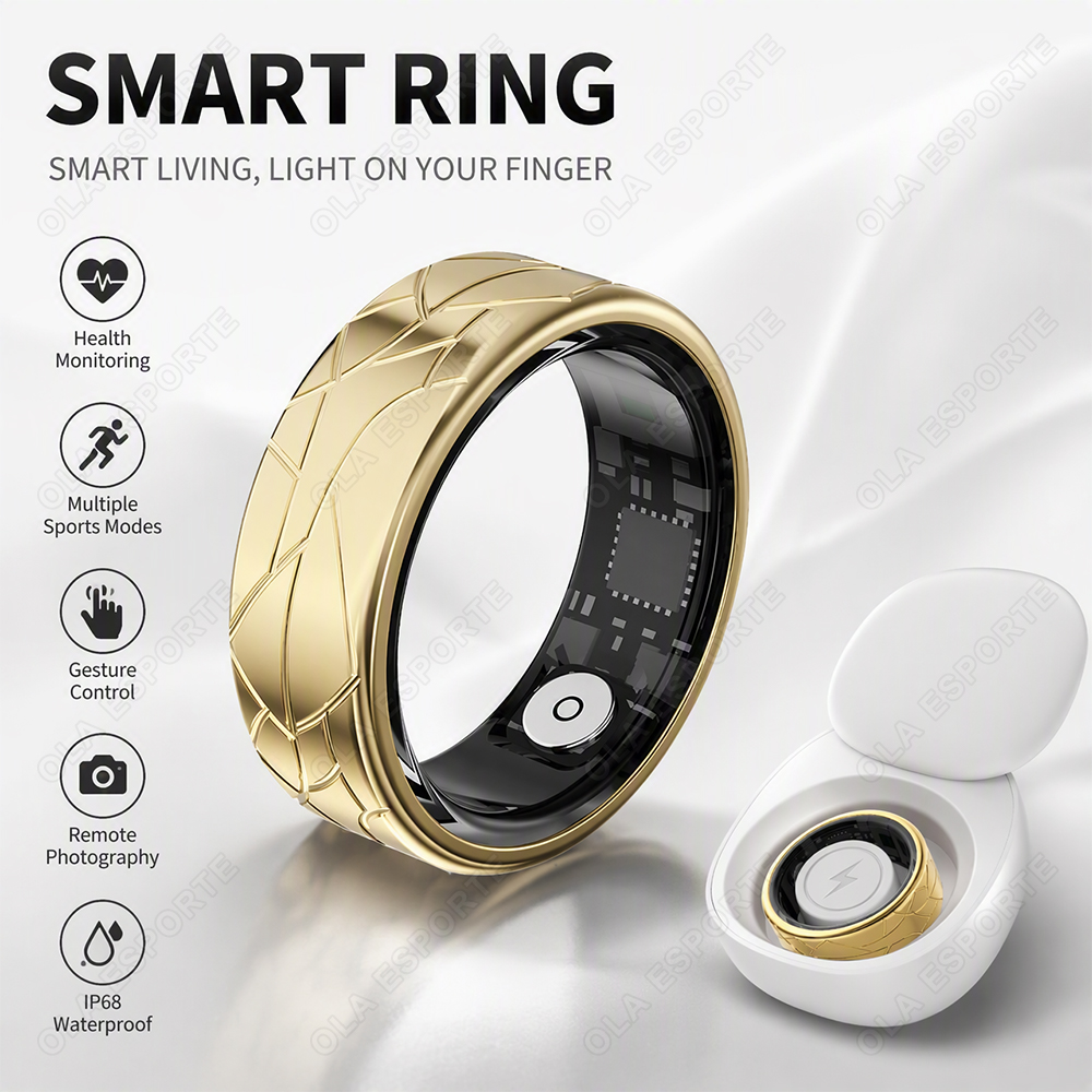 Stainless Steel Smart Ring Wat - огляд і ціна Health Monitors