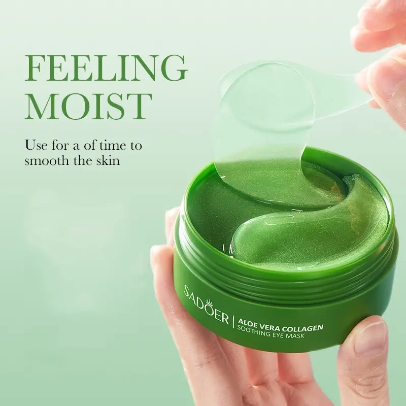 60 Pieces of Aloe Vera Collage - огляд і ціна Collagen Under Eye Patches