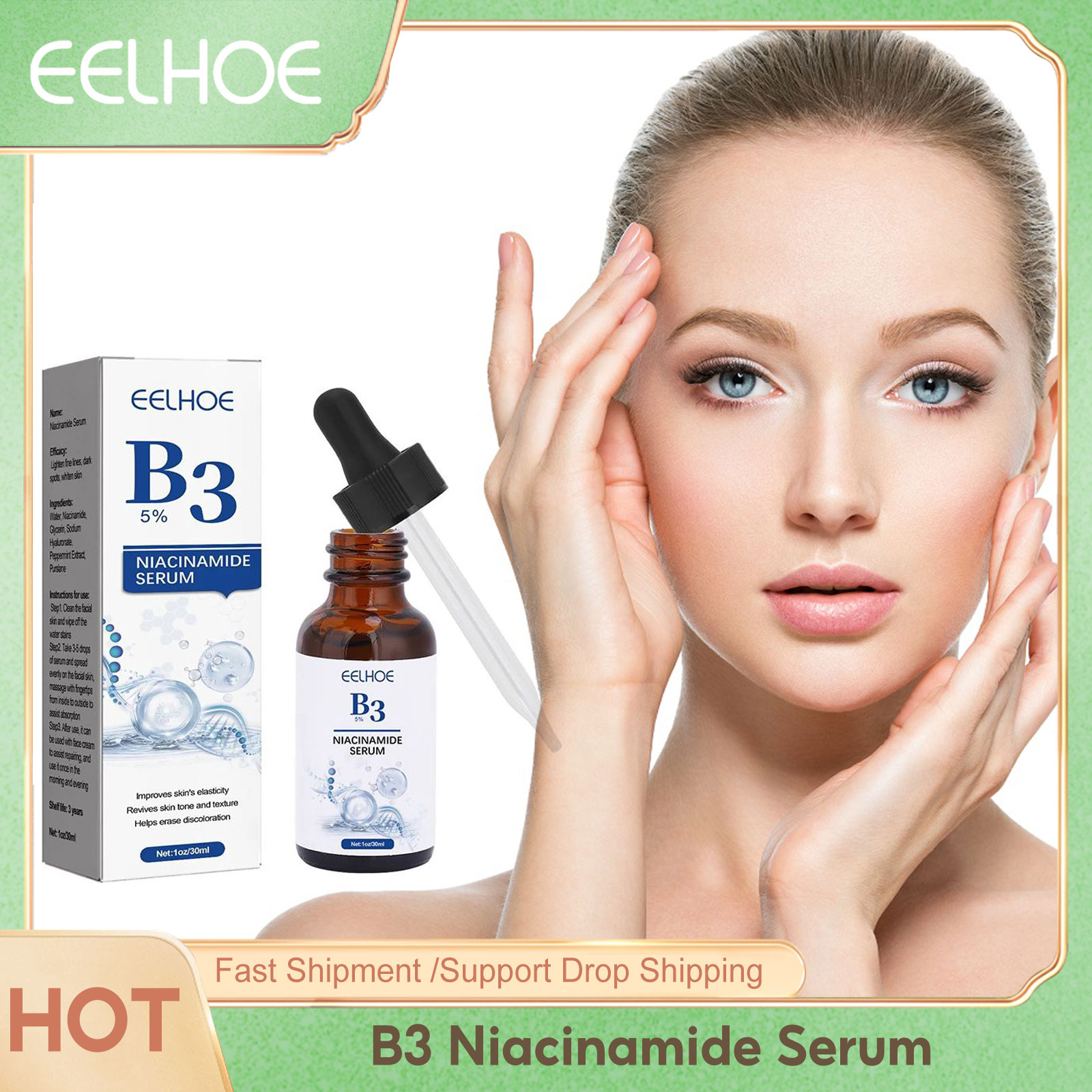 B3 Niacinamide Serum Wrinkle R - огляд і ціна Niacinamide Pore Shrinking Essence