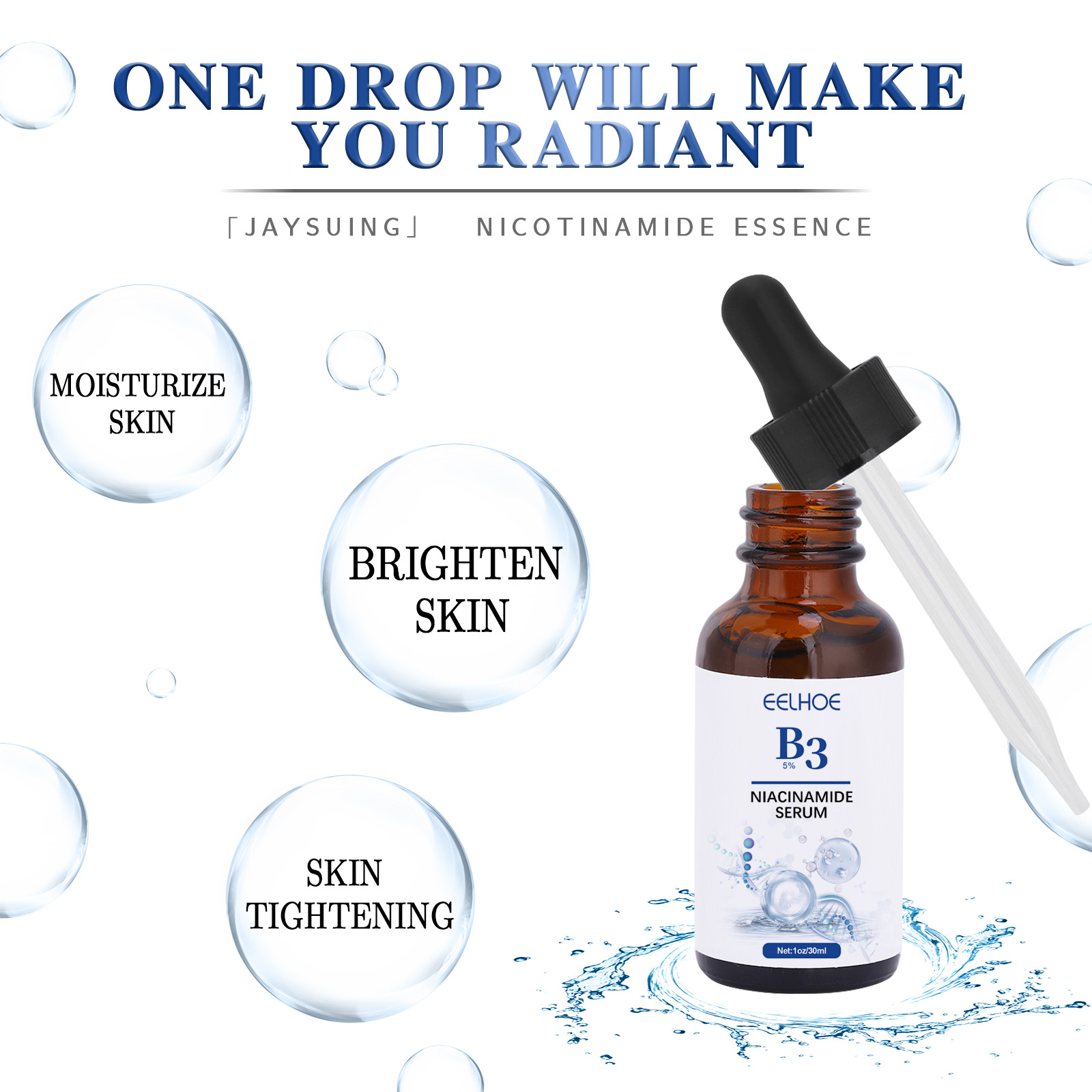 B3 Niacinamide Serum Wrinkle R - огляд і ціна Niacinamide Pore Shrinking Essence