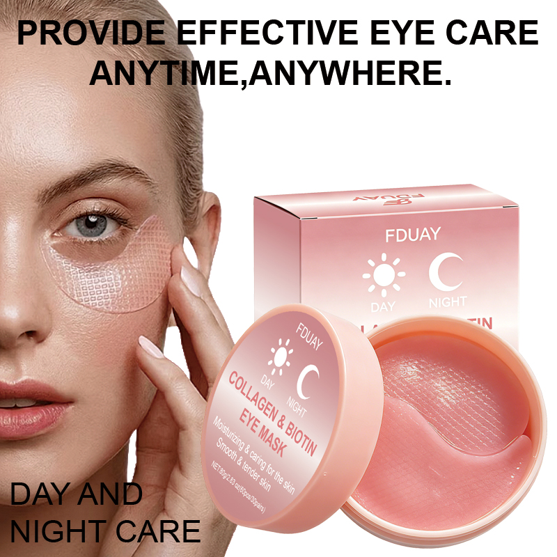 FDUAY Biotin Collagen Dual-Eff - огляд і ціна Collagen Under Eye Patches
