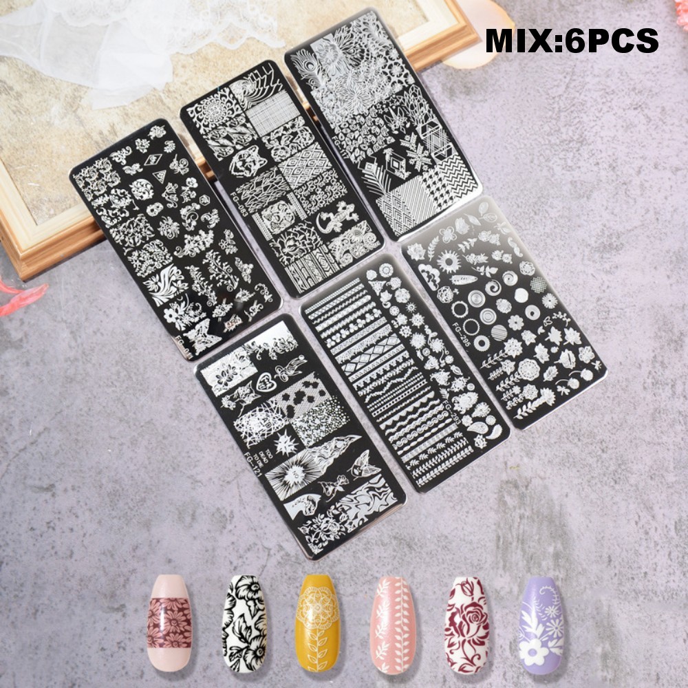 Various Shapes Nail Art Stampi - огляд і ціна Nail Art