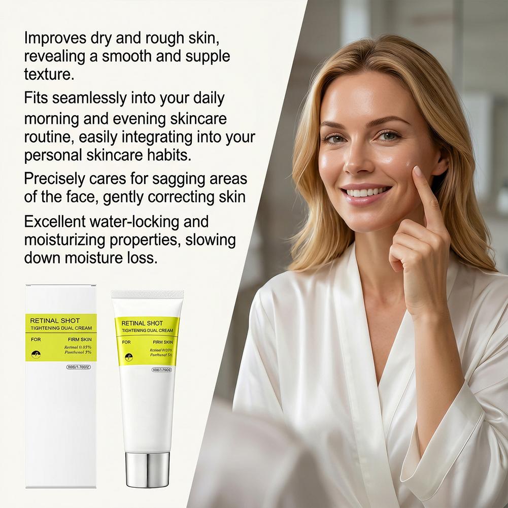 Retinol Shot Tightening Dual C - огляд і ціна Retinol Anti Wrinkle Cream
