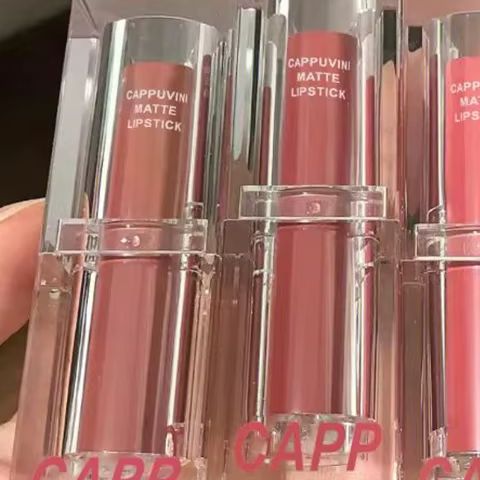 Transparent Acrylic Lipstick 6 - огляд і ціна Matte Velvet Lip Tint Long Lasting