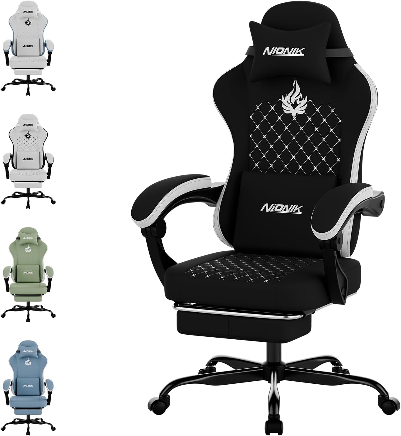 Gaming Chair with Massage,Ergo - огляд і ціна Massage